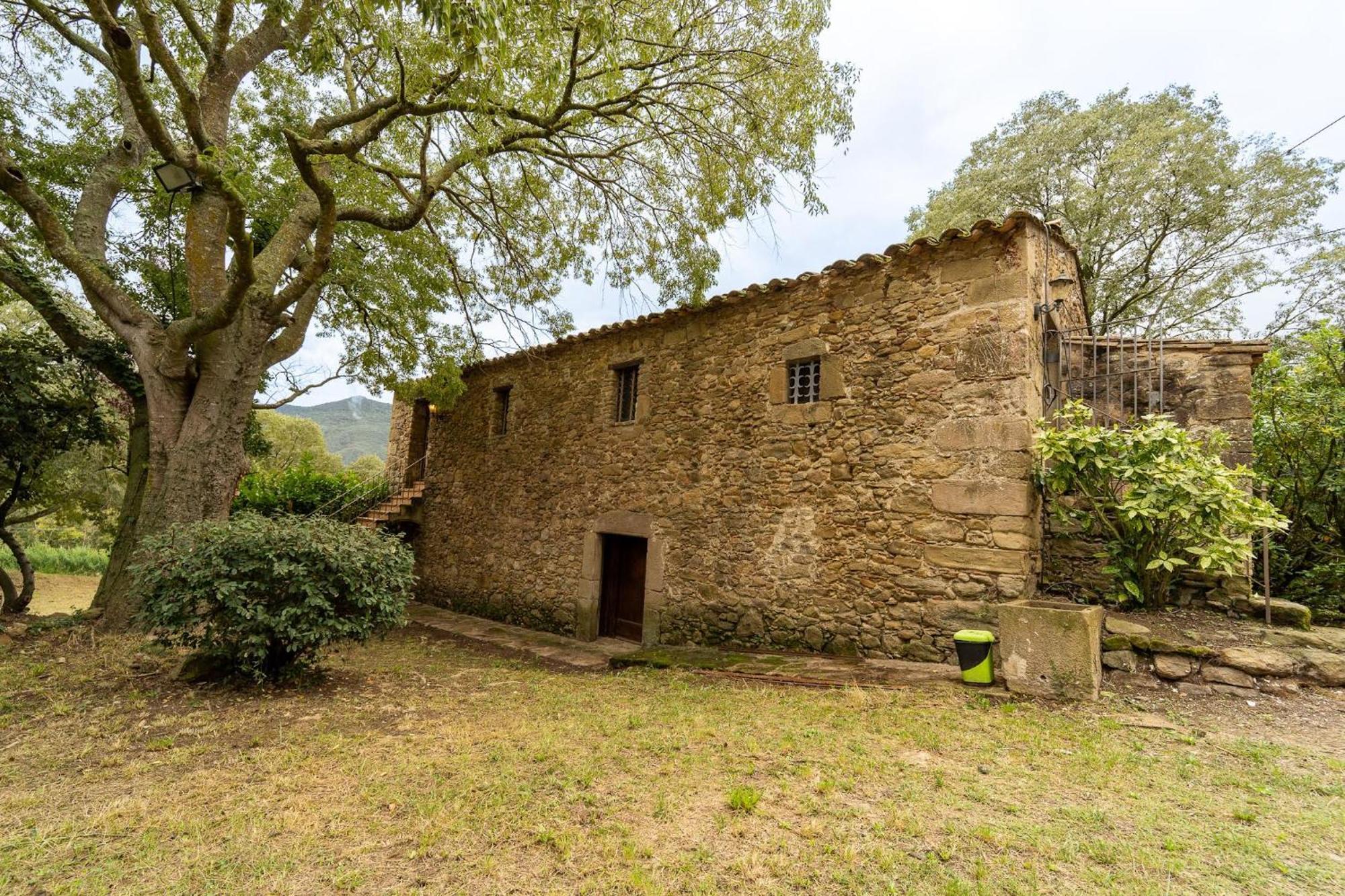 Villa Castell In Girona à Sant Miquel de Campmajor Extérieur photo