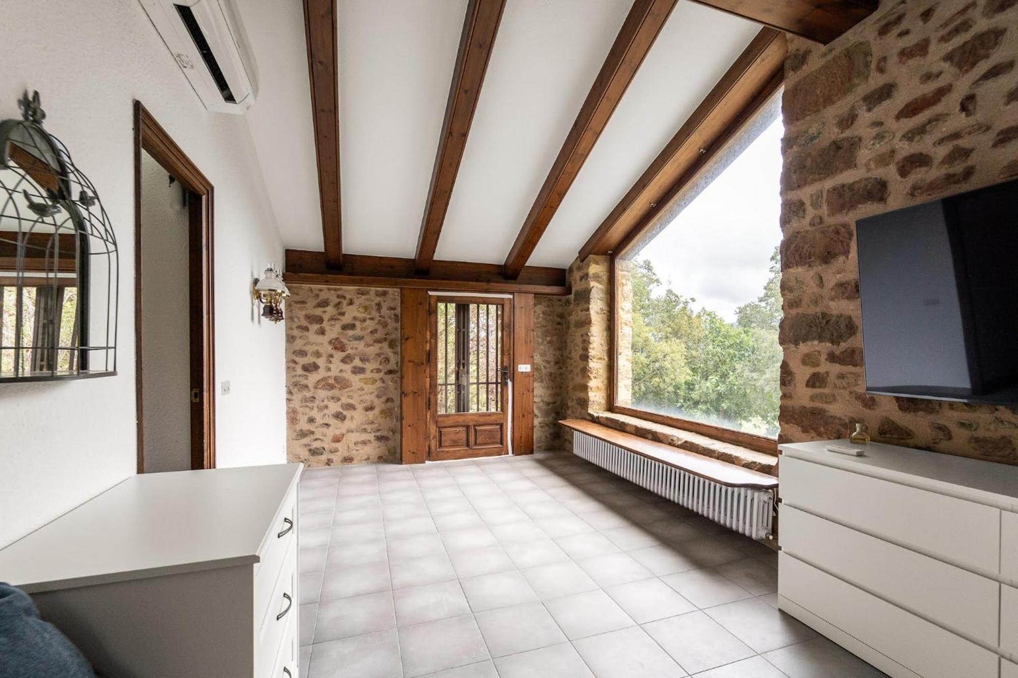 Villa Castell In Girona à Sant Miquel de Campmajor Extérieur photo