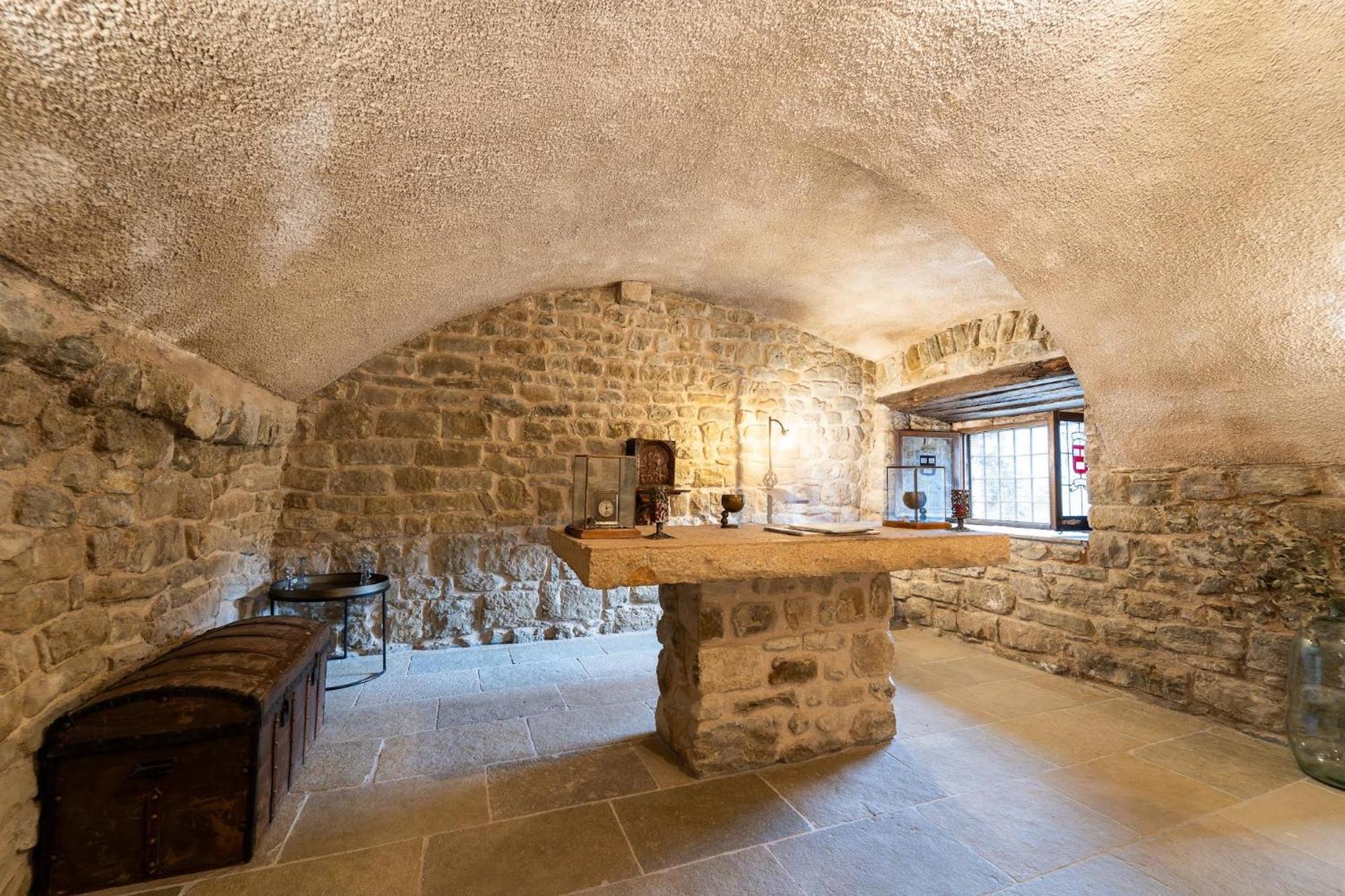 Villa Castell In Girona à Sant Miquel de Campmajor Extérieur photo