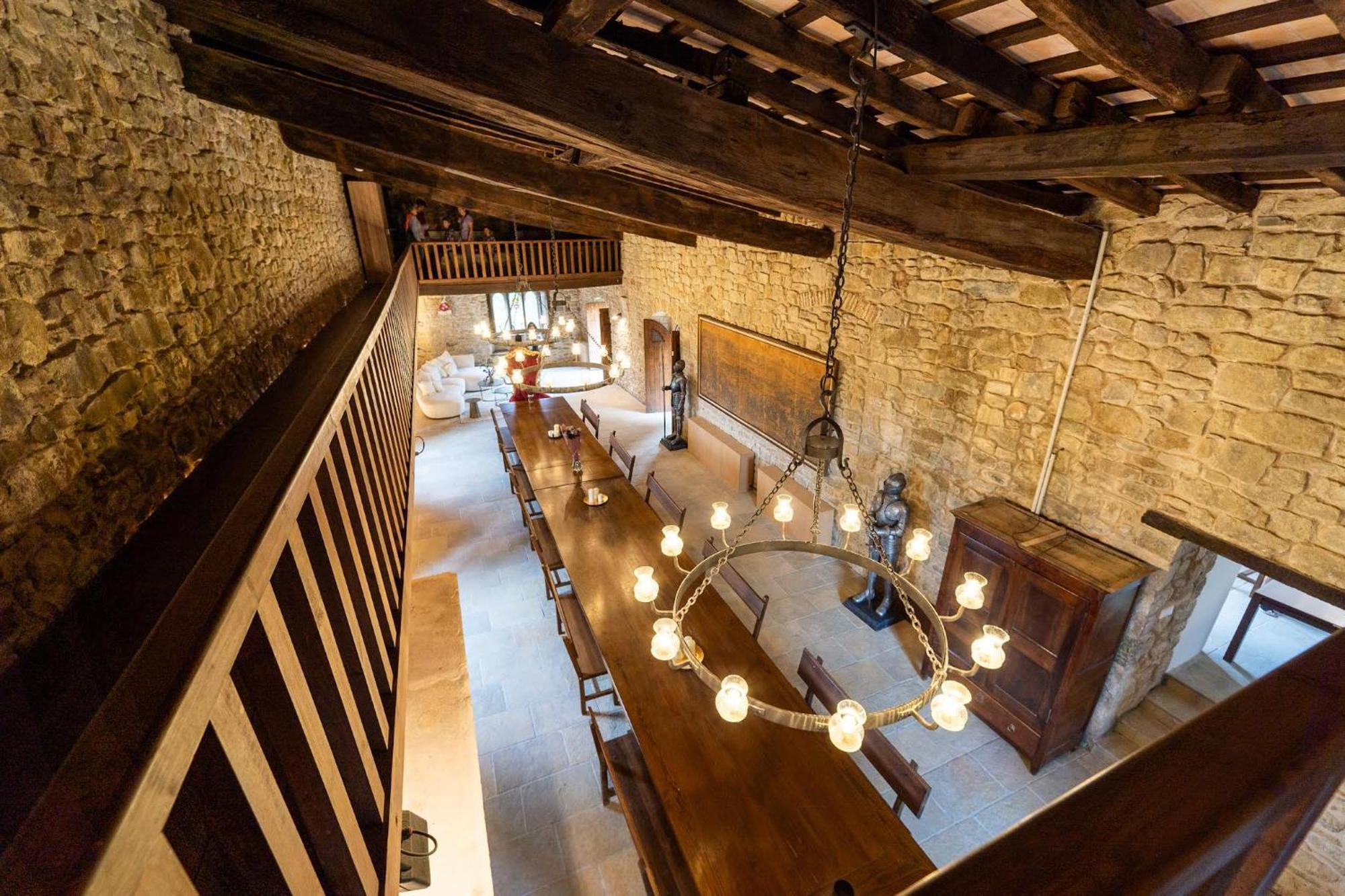 Villa Castell In Girona à Sant Miquel de Campmajor Extérieur photo