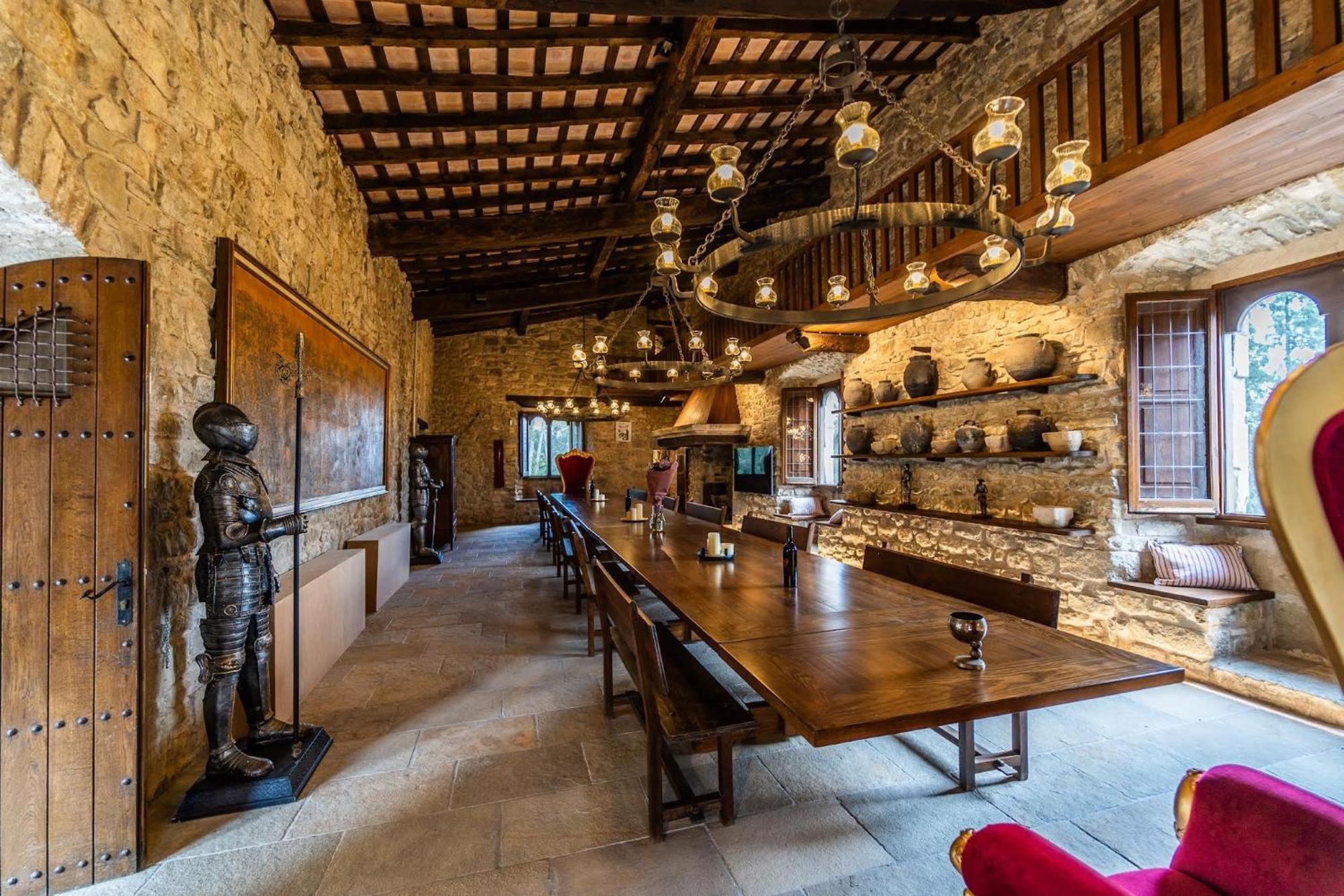 Villa Castell In Girona à Sant Miquel de Campmajor Extérieur photo