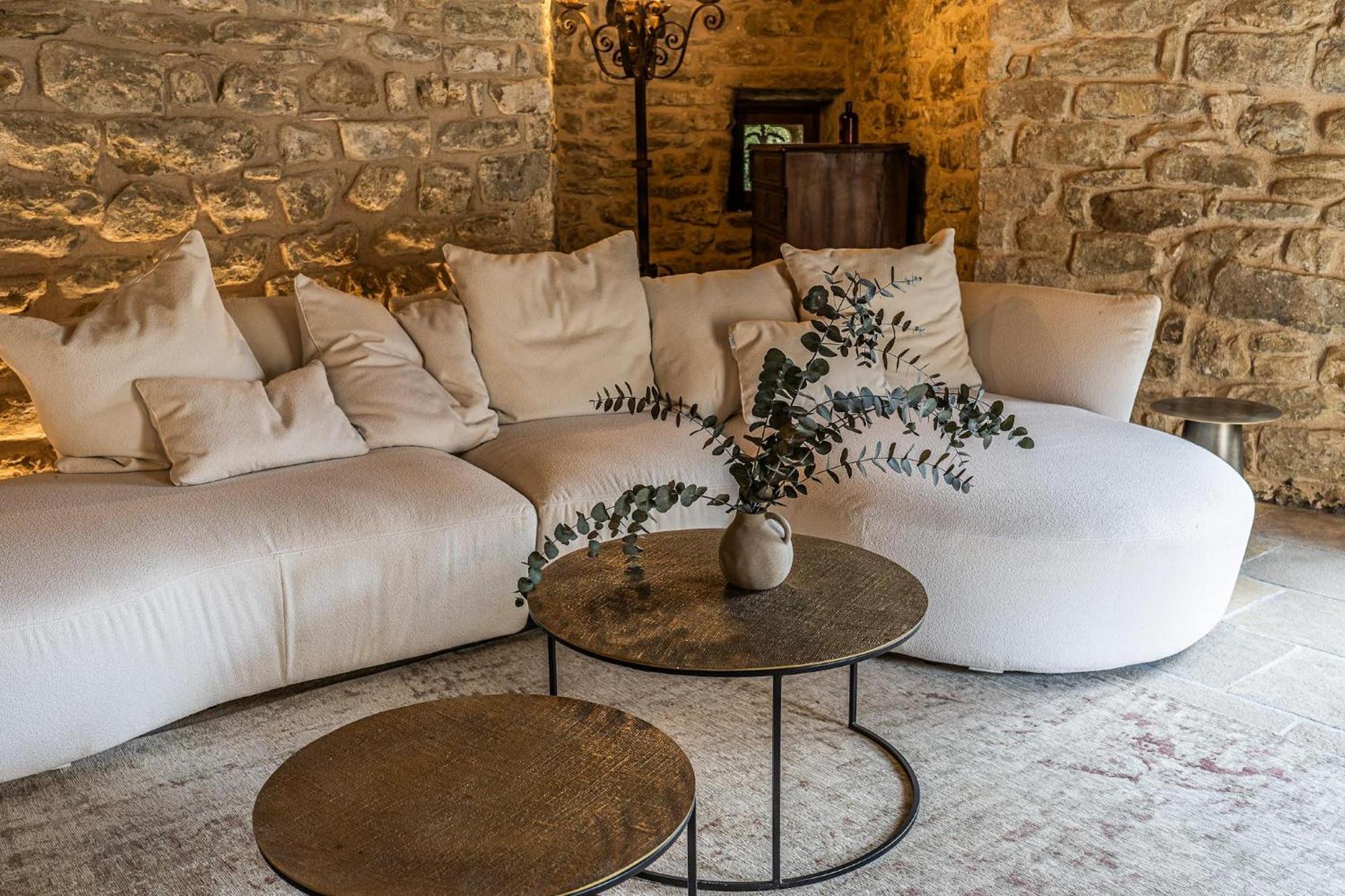 Villa Castell In Girona à Sant Miquel de Campmajor Extérieur photo