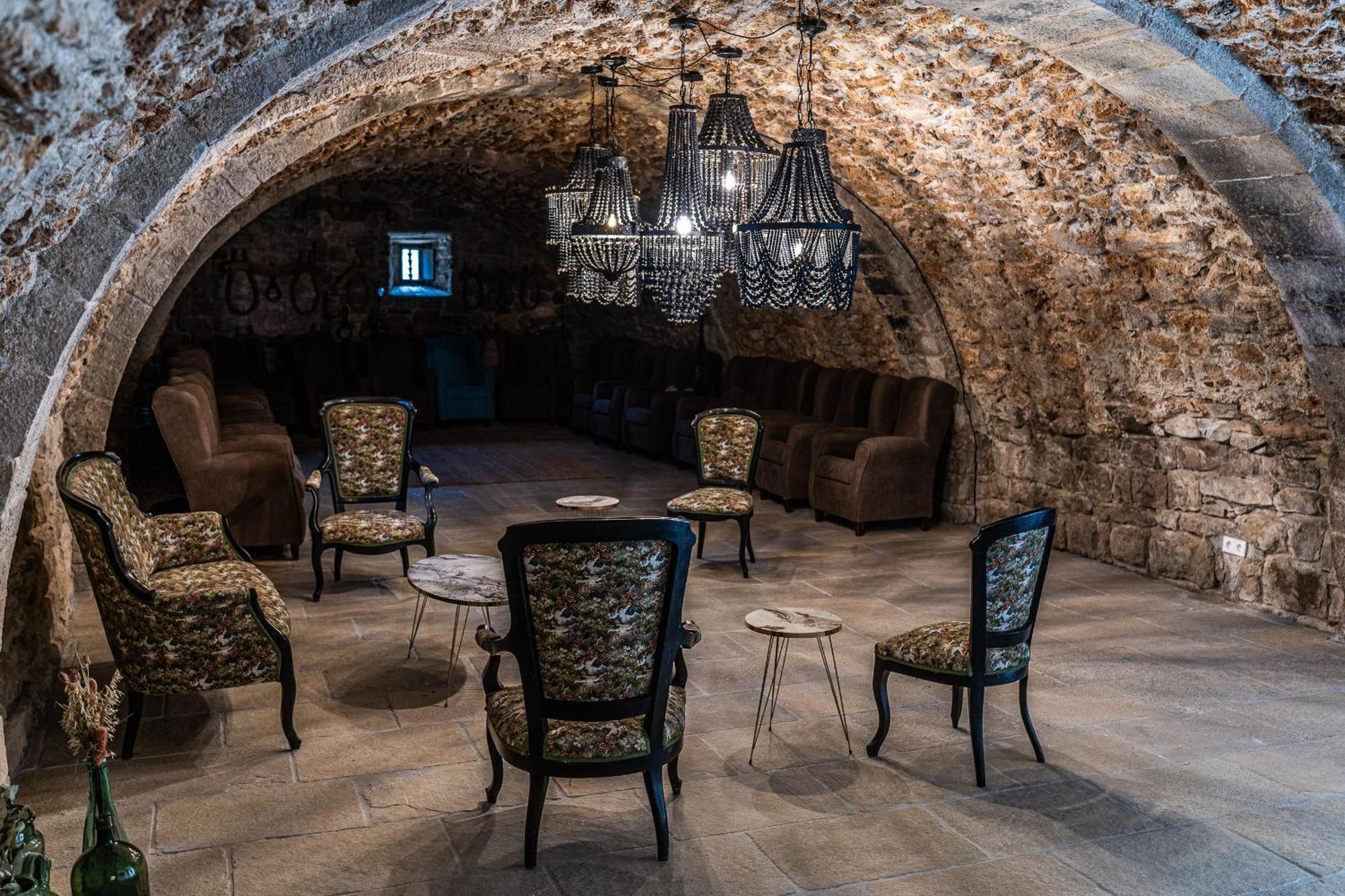 Villa Castell In Girona à Sant Miquel de Campmajor Extérieur photo