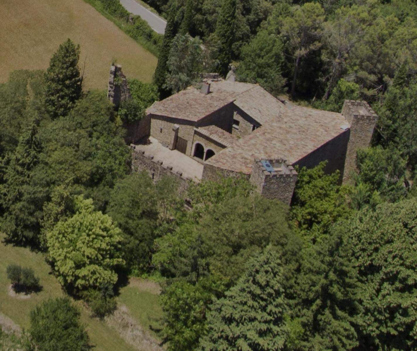 Villa Castell In Girona à Sant Miquel de Campmajor Extérieur photo